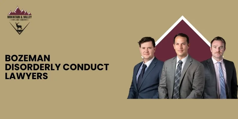 Bozeman Disorderly Conduct Lawyer-image